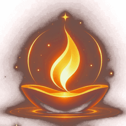 DiyaVerse Sacred Diya Emblem